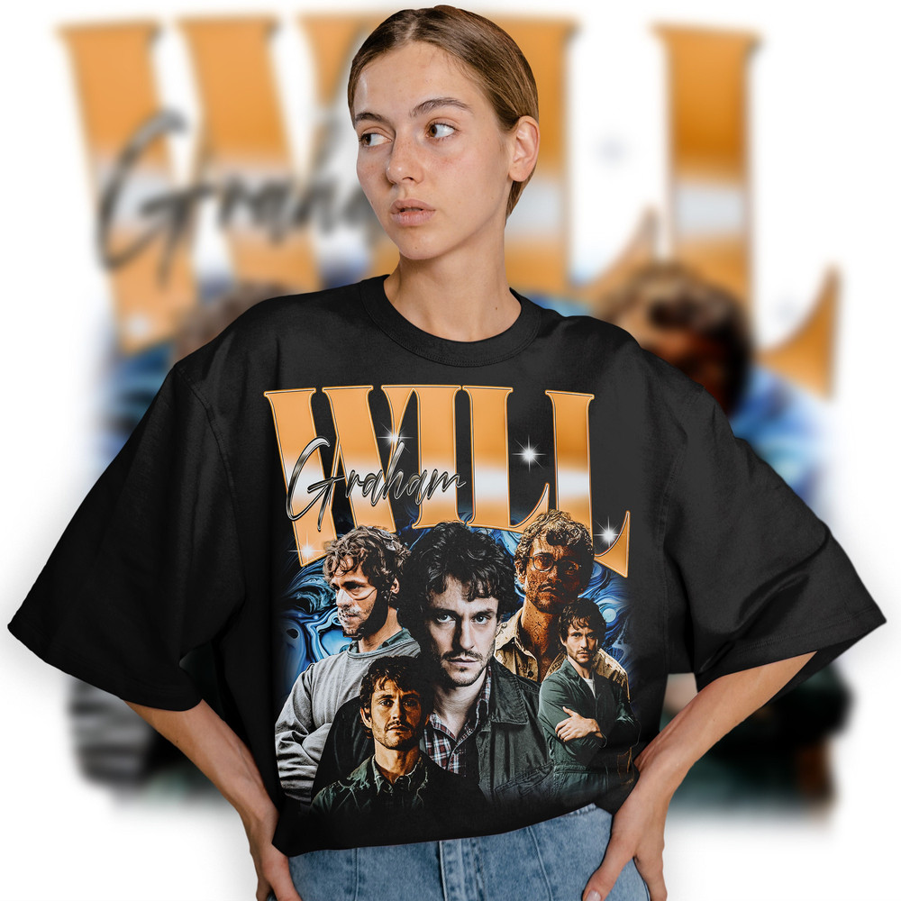 Limited WILL GRAHAM Vintage T-Shirt, Will Graham Homage Tshirt, Will Graham Fan Tees, Will Graham Tee, Will Graham Retro 90's Fans T-shirt, - 1.jpg