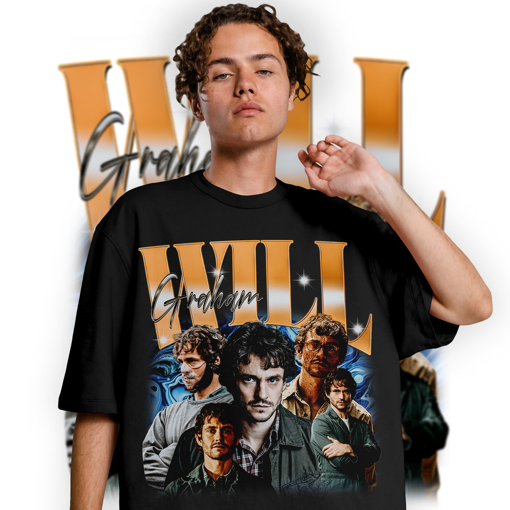 Limited WILL GRAHAM Vintage T-Shirt, Will Graham Homage Tshirt, Will Graham Fan Tees, Will Graham Tee, Will Graham Retro 90's Fans T-shirt, - 2.jpg