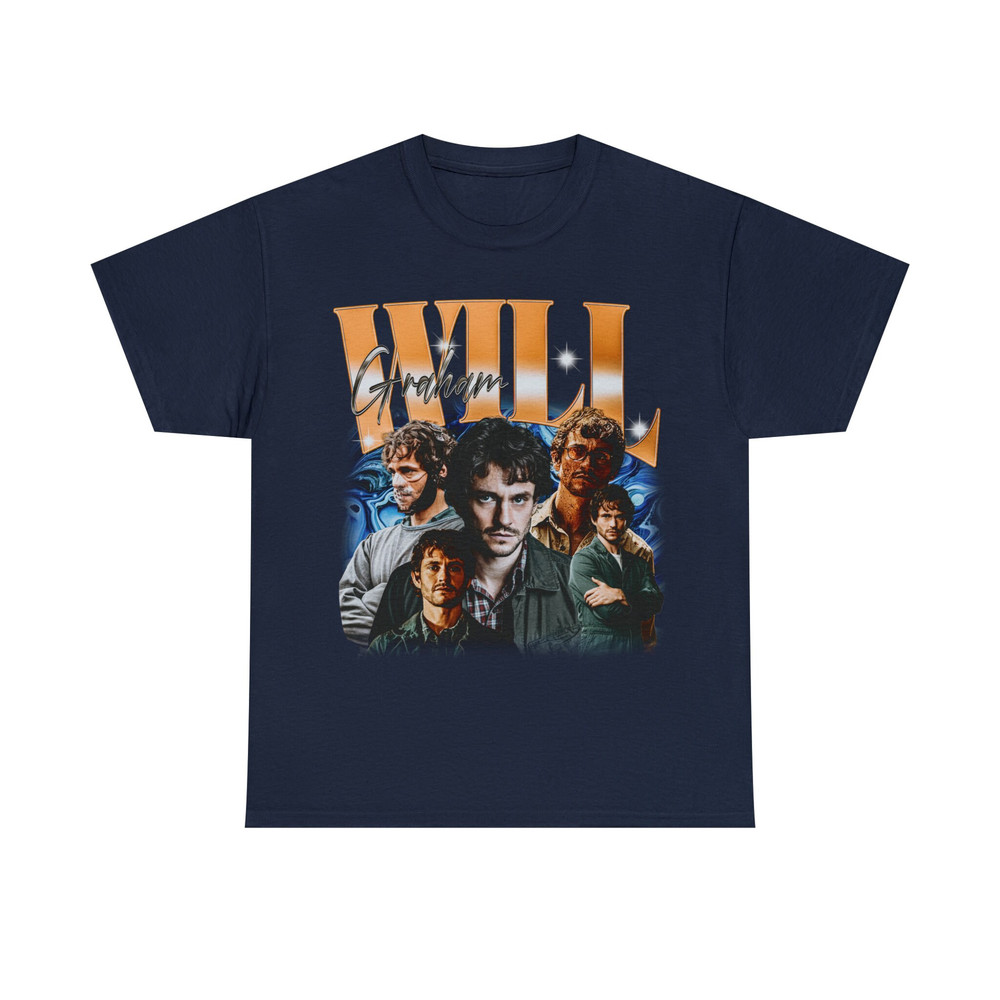Limited WILL GRAHAM Vintage T-Shirt, Will Graham Homage Tshirt, Will Graham Fan Tees, Will Graham Tee, Will Graham Retro 90's Fans T-shirt, - 4.jpg
