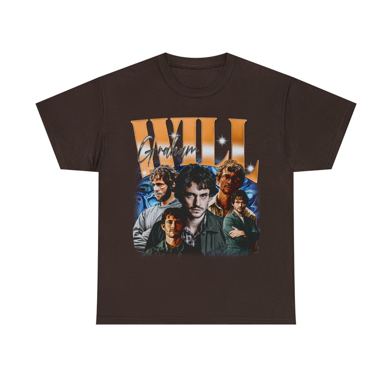 Limited WILL GRAHAM Vintage T-Shirt, Will Graham Homage Tshirt, Will Graham Fan Tees, Will Graham Tee, Will Graham Retro 90's Fans T-shirt, - 7.jpg