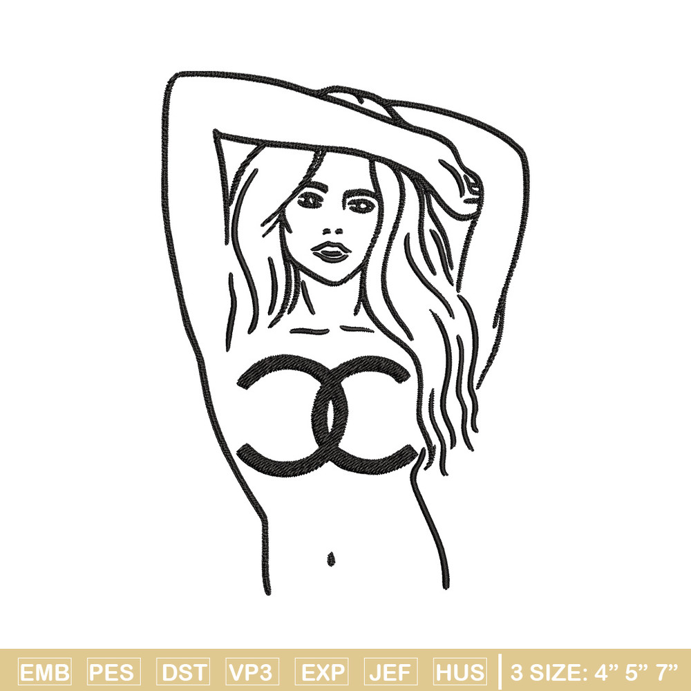 Gucci hot girl Embroidery Design, Gucci Embroidery, Embroidery File, Brand Embroidery, Logo shirt, Digital download.jpg