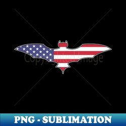 United States Bat Flag - Special Edition Sublimation PNG File - Perfect for Sublimation Art