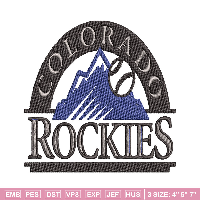 Colorado Rockies logo Embroidery, MLB Embroidery, Sport embroidery, Logo Embroidery, MLB Embroidery design..jpg