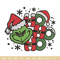 Ho Ho Ho The Grinch Embroidery design, Grinch christmas Embroidery, Grinch design, Embroidery File, Instant download..jpg