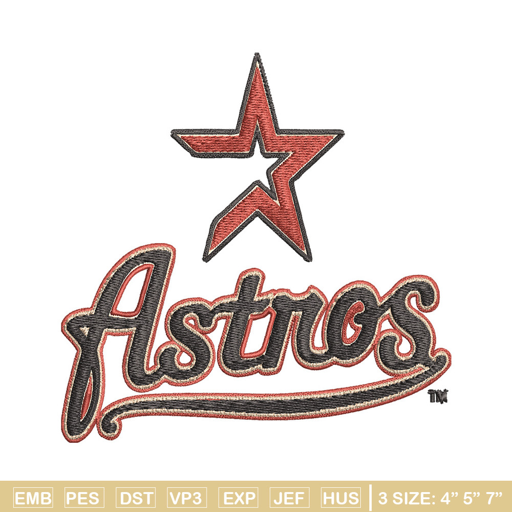 Houston Astros Embroidery Design, Logo Embroidery, MLB Embroidery, Embroidery File, Logo shirt, Digital download..jpg