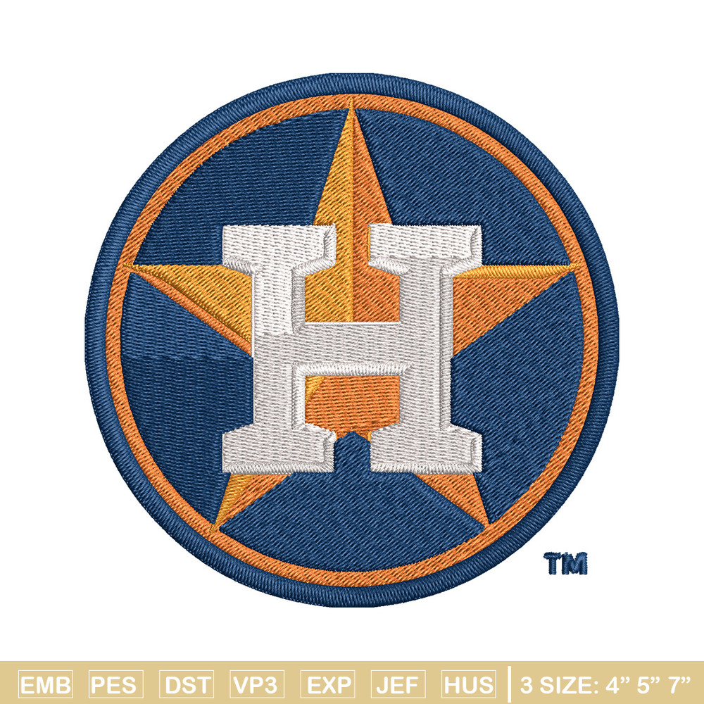 Houston Astros Embroidery Design, Logo Embroidery, MLB Embroidery, Embroidery File, Logo shirt, Digital download.jpg