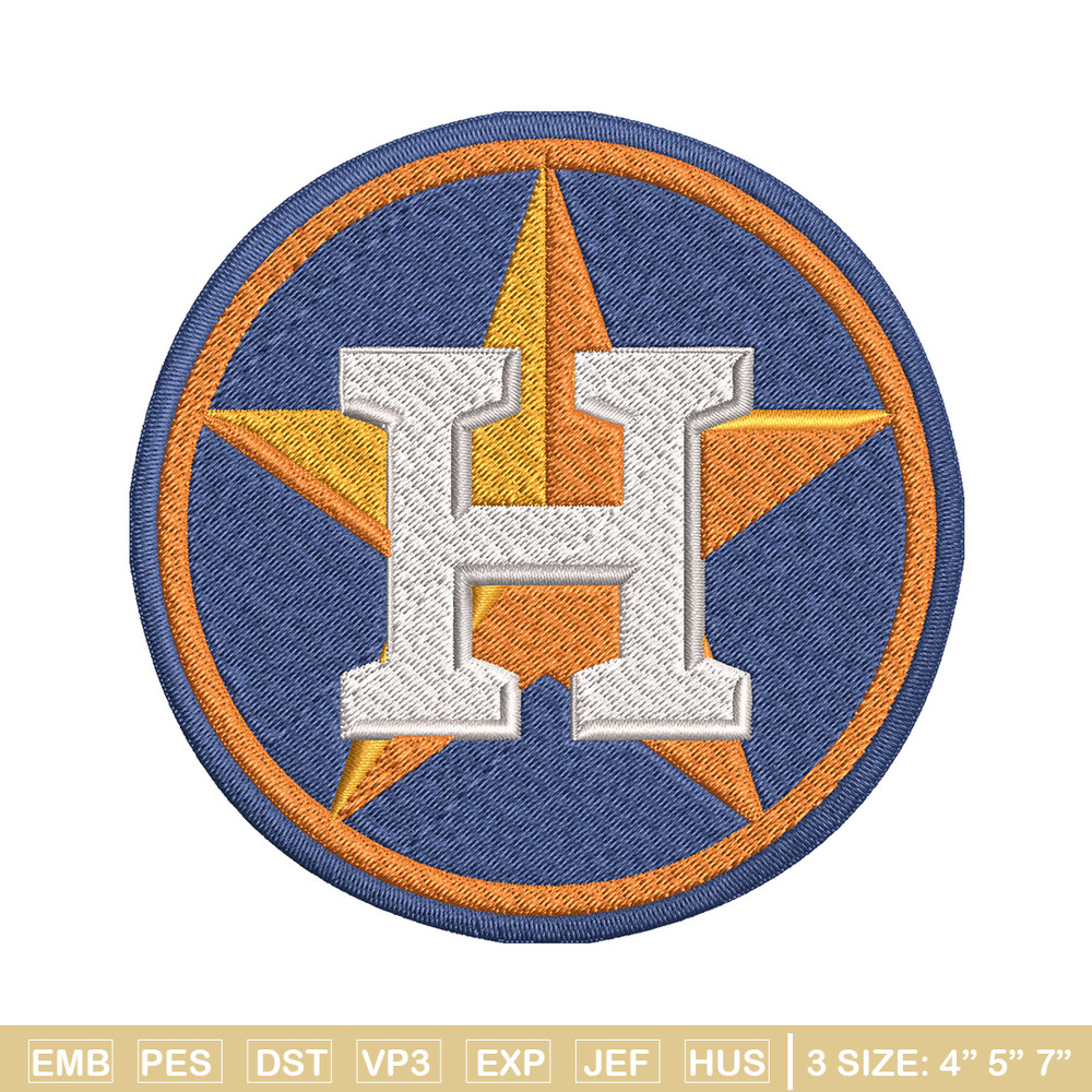 Houston Astros Embroidery Design, Logo Embroidery, MLB Embroidery, Embroidery File, Logo shirt,Digital download.jpg