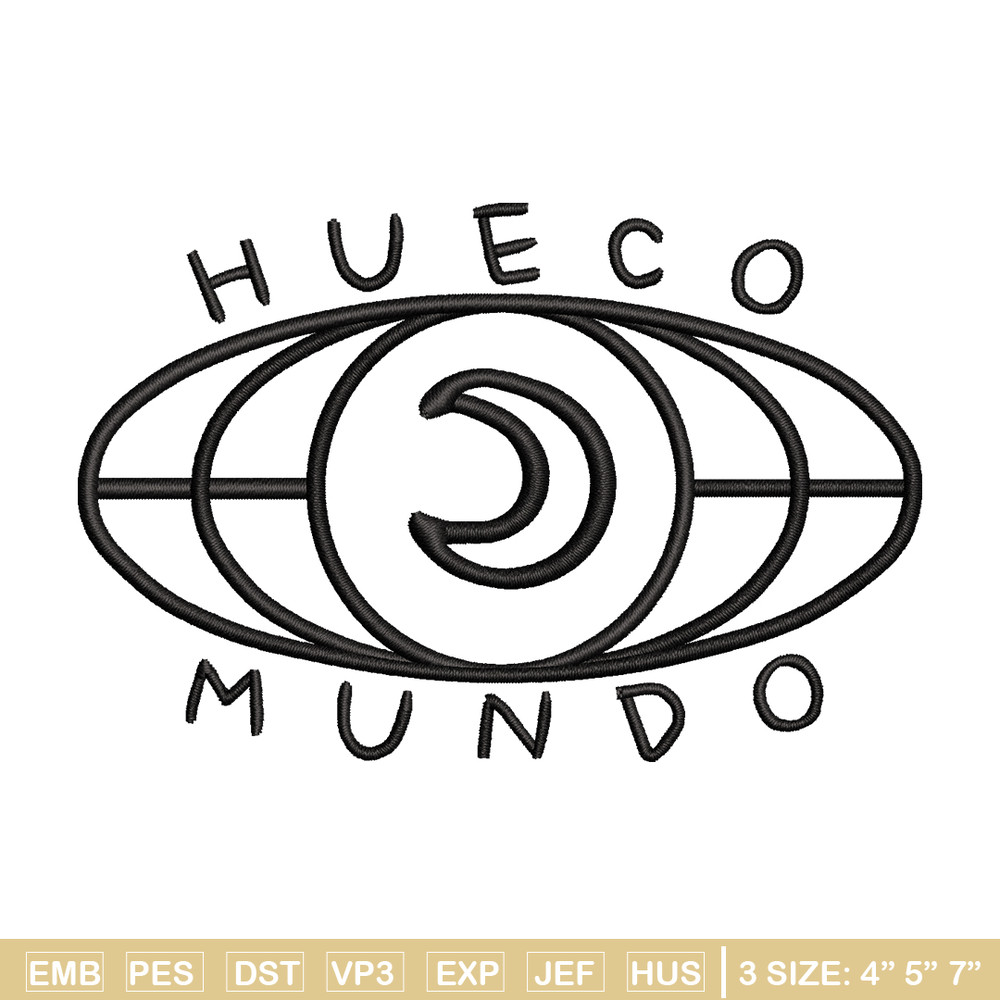 Hueco Mundo embroidery design, Hueco Mundo embroidery, logo design, embroidery file, logo shirt, Digital download.jpg
