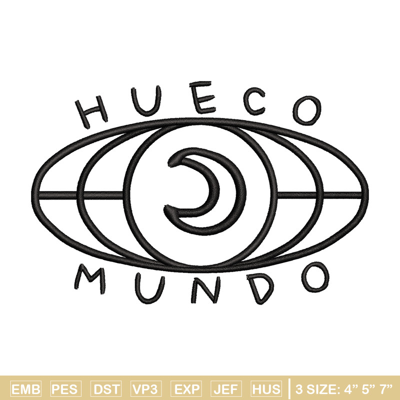 Hueco Mundo embroidery design, Hueco Mundo embroidery, logo design, embroidery file, logo shirt, Digital download.jpg