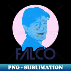 falco retro 80s tribute - aesthetic sublimation digital file - perfect for personalization
