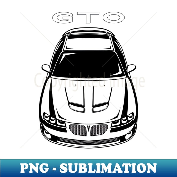 Pontiac GTO 2004-2006 - PNG Transparent Sublimation Design - | Inspire ...