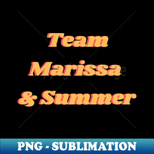 Marissa Text Tampa Baes Team Marissa and Summer Text - Unique Sublimation | Inspire ...