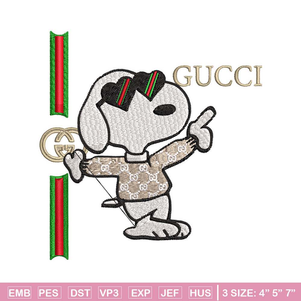 Dog gucci Embroidery Design, Gucci Embroidery, Embroidery File, Logo shirt, Sport Embroidery, Digital download..jpg
