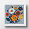 counted cross stitch pattern flowers