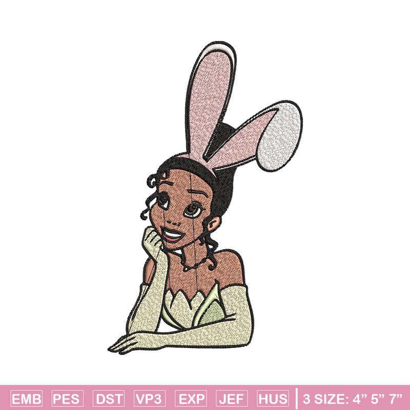 Girl bunny Embroidery design, Girl bunny Embroidery, Cartoon design, Embroidery File, logo shirt, Digital download..jpg