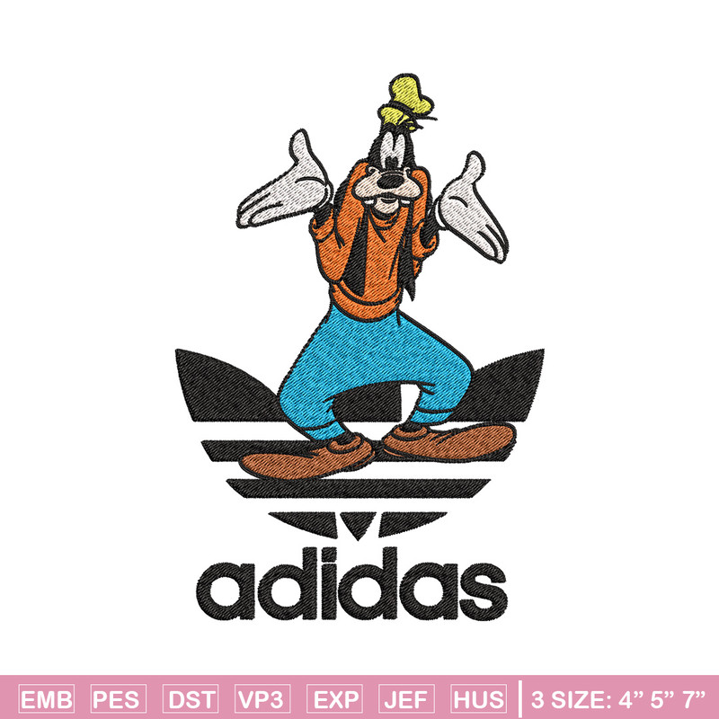 Goofy adidas Embroidery Design, Adidas Embroidery, Brand Embroidery, Embroidery File,Logo shirt,Digital download.jpg