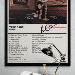 drake take care poster, hype beast ovo poster, minimalist drake poster, digital download.jpg