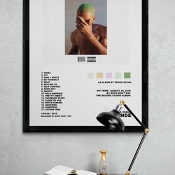 frank ocean blonde poster, frank ocean album poster, minimalist frank ocean poster, digital download.jpg