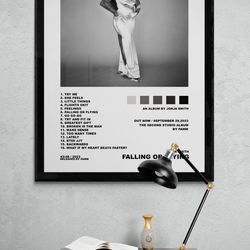 jorja smith falling or flying album poster, minimalist jorja smith album poster, digital download.jpg