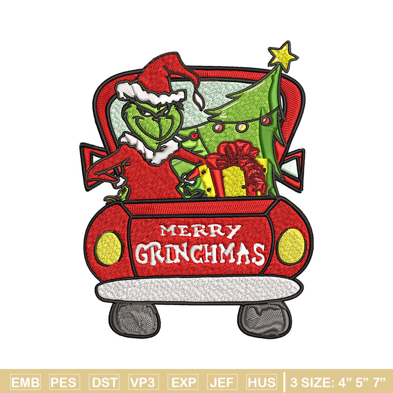 Merry Grinchmas Embroidery design, Merry Grinchmas Embroidery, cartoon design, logo shirt, Digital download..jpg