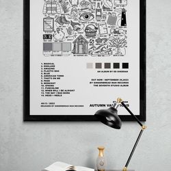 ed sheeran autumn variations album poster, ed sheeran album posters, digital download.jpg