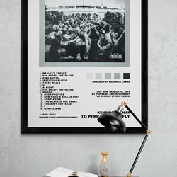 kendrick lamar to pimp a butterfly poster, kendrick lamar album poster, digital download.jpg