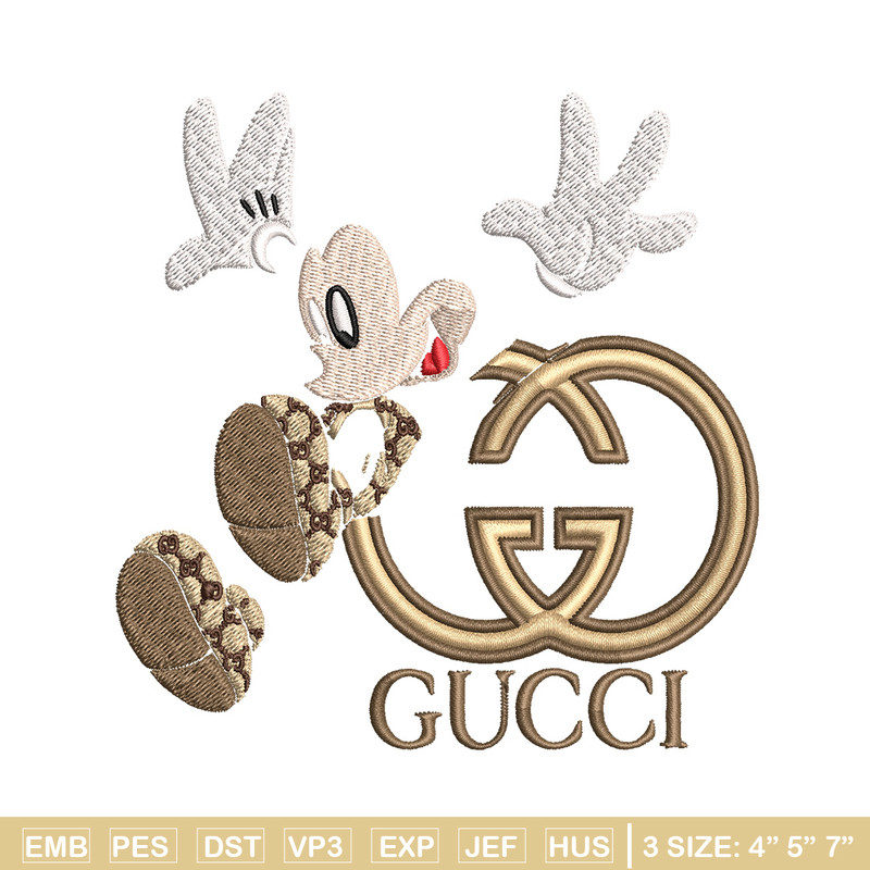 Mickey gucci Embroidery Design, Mickey Embroidery, Embroidery File, Logo shirt, Sport Embroidery, Digital download..jpg