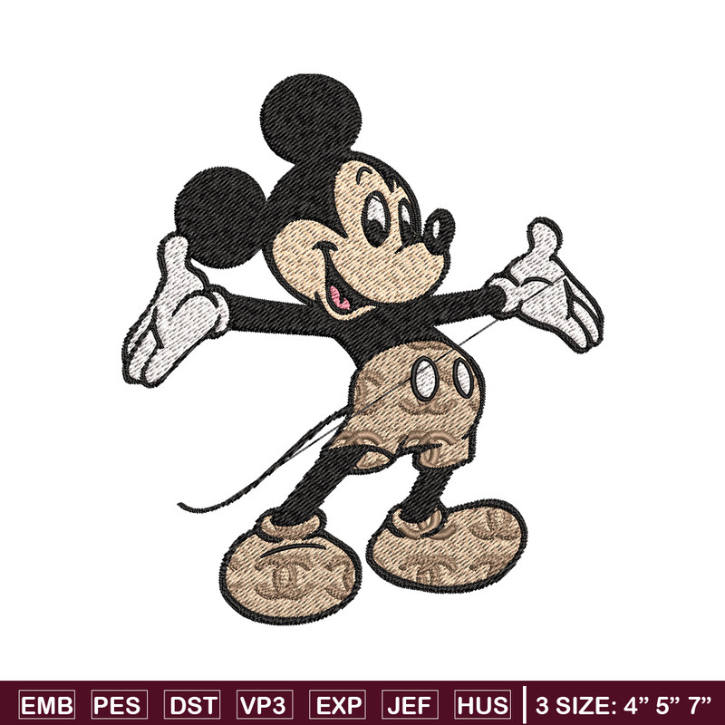 Mickey happy Embroidery Design, Gucci Embroidery, Brand Embroidery, Embroidery File, Logo shirt, Digital download.jpg