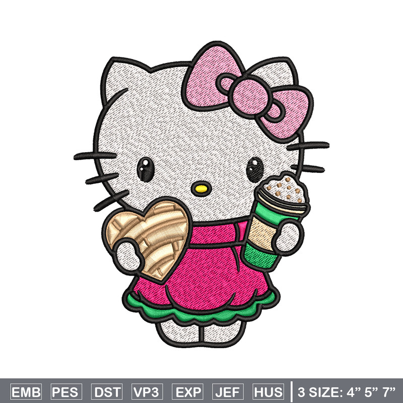 Hallokitty Embroidery design, Hallokitty Embroidery, cartoon design, Embroidery File, cartoon shirt, Digital download..jpg