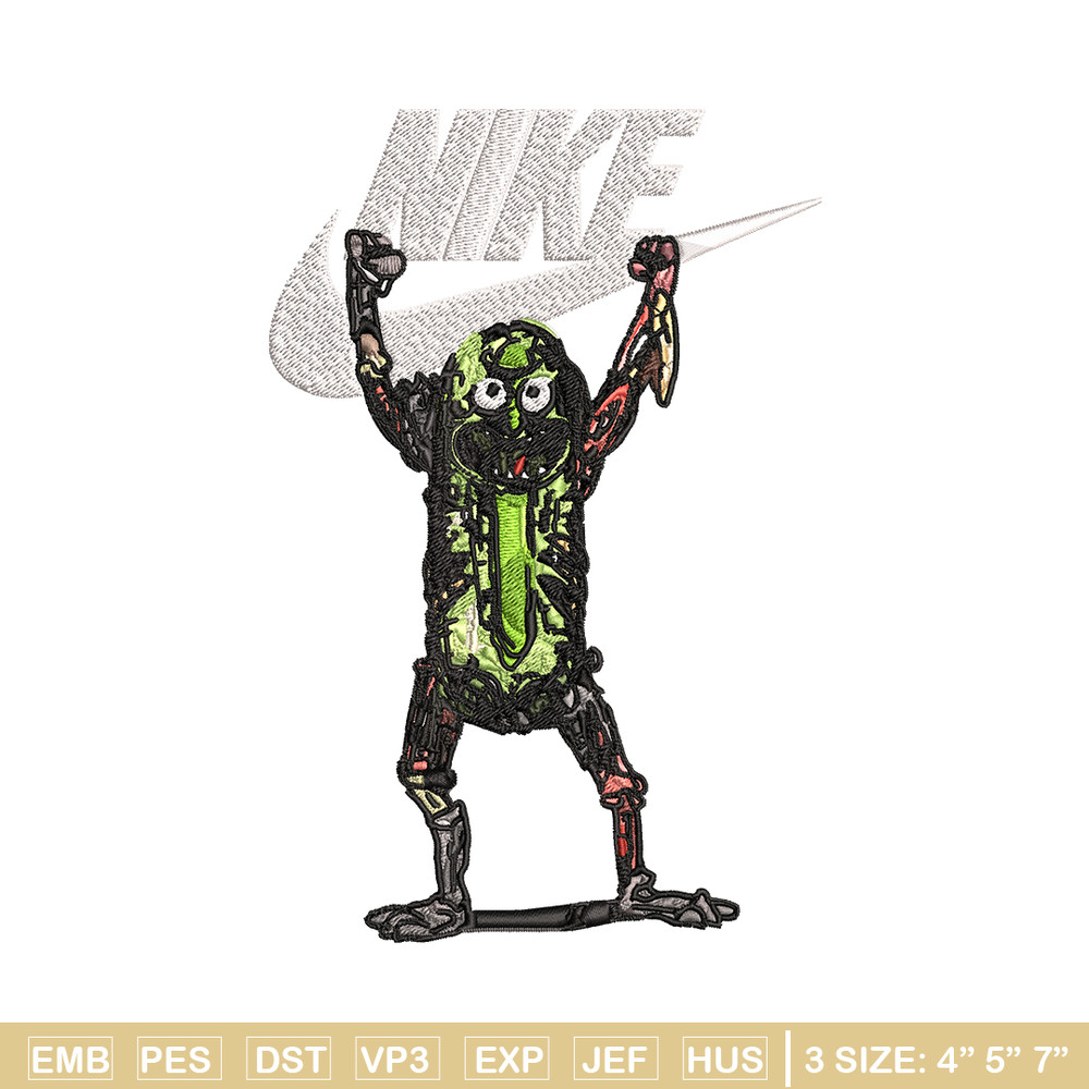 Monster Nike Embroidery design, Monster Embroidery, Nike design, Embroidery file, cartoon shirt, Instant download..jpg
