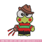 Keroppi Freddy Krueger Embroidery design, Horror Embroidery, horror design, Embroidery File, Digital download..jpg