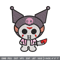Kuromi Jason Voorhees Embroidery design, Halloween Embroidery, cartoon design, Embroidery File, Digital download.jpg