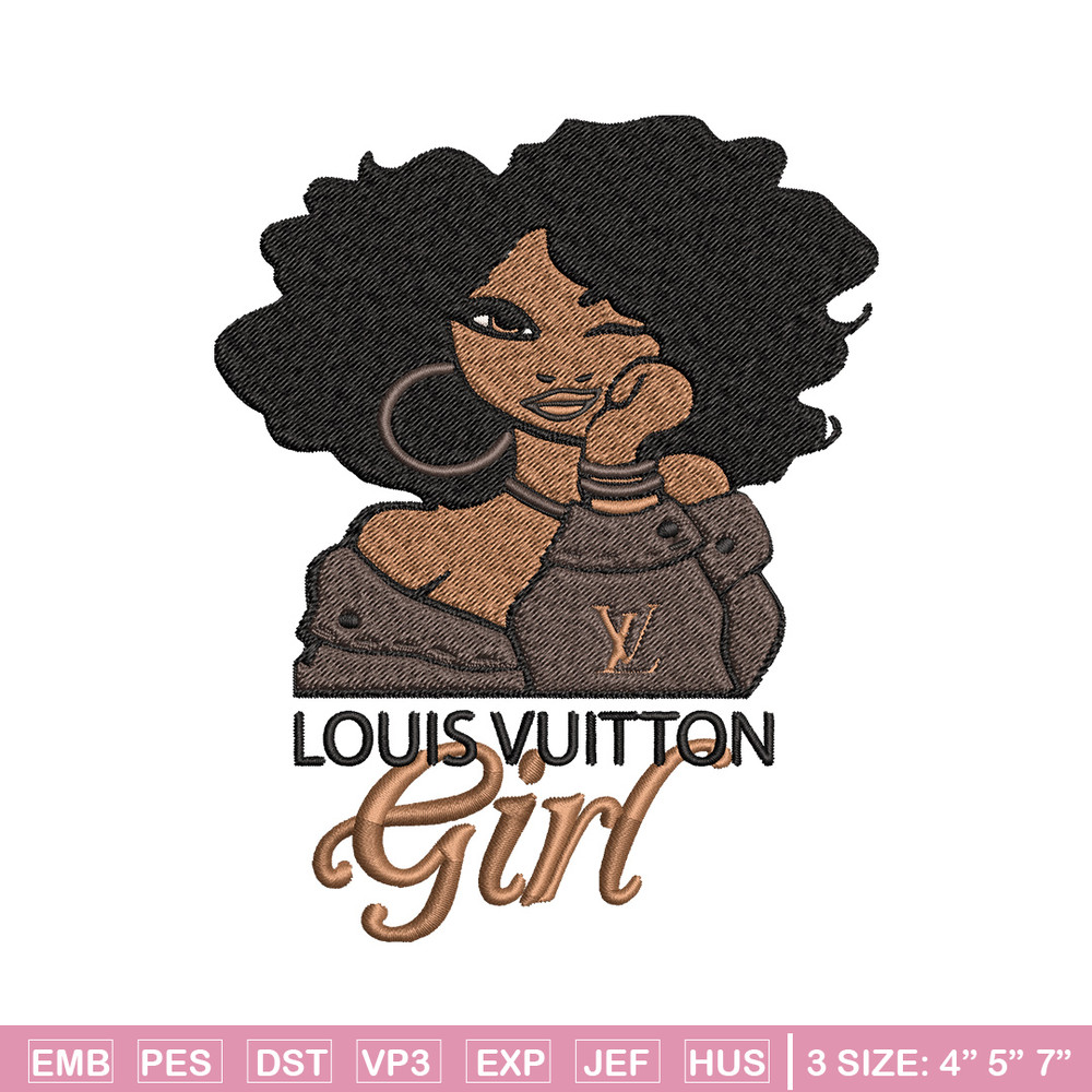 Louis vuitton girl Embroidery Design, Lv Embroidery, Embroidery File, Brand Embroidery, Logo shirt, Digital download.jpg