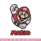Mario Embroidery design, The Super Mario Bros Embroidery, Embroidery File, logo design, logo shirt, Digital download..jpg