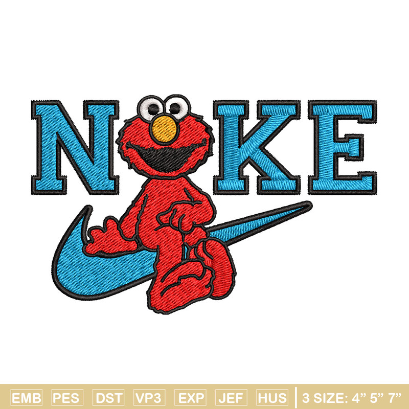 Nike red cartoon Embroidery Design, Nike Embroidery, Brand Embroidery, Embroidery File, Logo shirt, Digital download.jpg