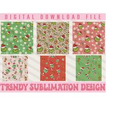 retro christmas seamless pattern, christmas png, seamless pattern design, christmas movie seamless pattern, christmas su