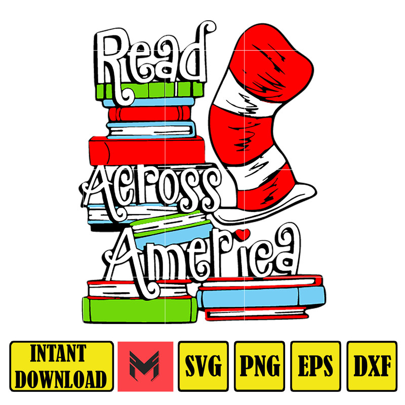 Dr Seuss Svg Layered Item, Dr. Seuss Quotes Cat In The Hat Svg Clipart, Cricut, Digital Vector Cut File, Cat And The Hat (71).jpg