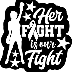 her fight is our fight svg, breast cancer svg, cancer svg, breast cancer awareness svg, breast cancer shirt, cut file