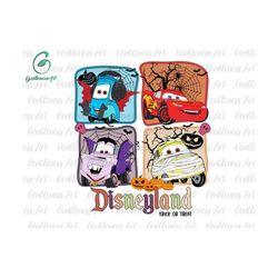 happy halloween cars png, halloween masquerade, spooky vibes, trick or treat png, png files for sublimation
