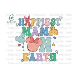 happiest mama on earth svg, family trip svg, mother's day, vacay mode svg, magical kingdom svg