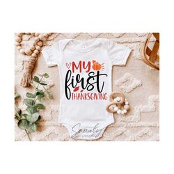 my first thanksgiving svg, autumn svg, fall svg, thanksgiving svg, thanksgiving door sign svg, thanksgiving door hanger svg