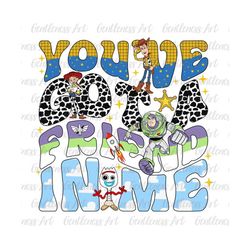 groovy you've got a friend in me svg, friendship svg, vacay mode svg, magical kingdom svg, family vacation svg, family trip svg