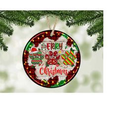 merry christmas dog ornament png, round christmas ornament, png instant download, xmas ornament sublimation designs downloads