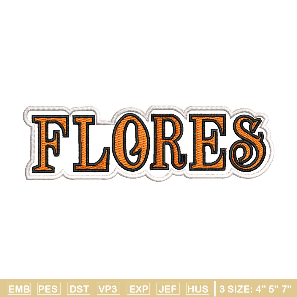 Orange Flores embroidery design, Orange Flores embroidery, logo design, embroidery file, logo shirt, Digital download..jpg