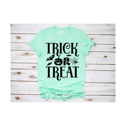 trick or treat svg, halloween svg,, halloween door sign svg, halloween door hanger svg