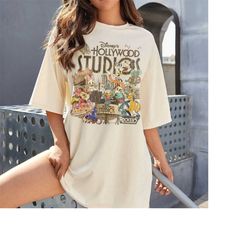 retro disney hollywood studios shirt, mickey and friends shirt, hollywood tower hotel shirt, epcot center shirt, disney