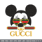 Mickey head gucci Embroidery Design, Gucci Embroidery, Brand Embroidery, Logo shirt, Embroidery File, Digital download.jpg