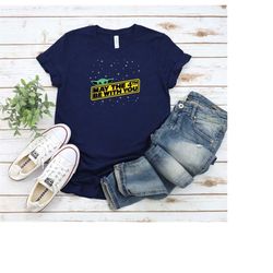 star wars may the 4th be with you shirt, baby yoda shirt sweatshirt hoodie, star wars day shirt, star wars lover shirt,