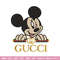 Mickey mouse Embroidery Design, Gucci Embroidery, Brand Embroidery, Embroidery File, Logo shirt, Digital download.jpg