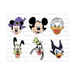 halloween masquerade svg png, mouse and friends svg, trick or treat, spooky vibes, boo svg, fall svg, holiday season
